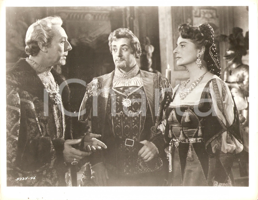 Fotografia d epoca originale 1953 IL SACCO DI ROMA Vittorio SANIPOLI durante una scena Film Ferruccio CERIO 1