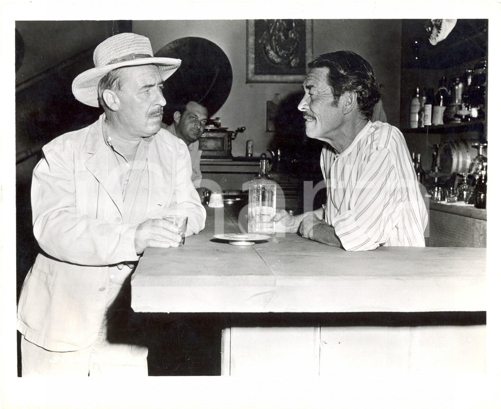 Fotografia d epoca originale 1955 THE ETERNAL SEA Dean JAGGER  Movie by John AUER Foto DANNEGGIATA 1