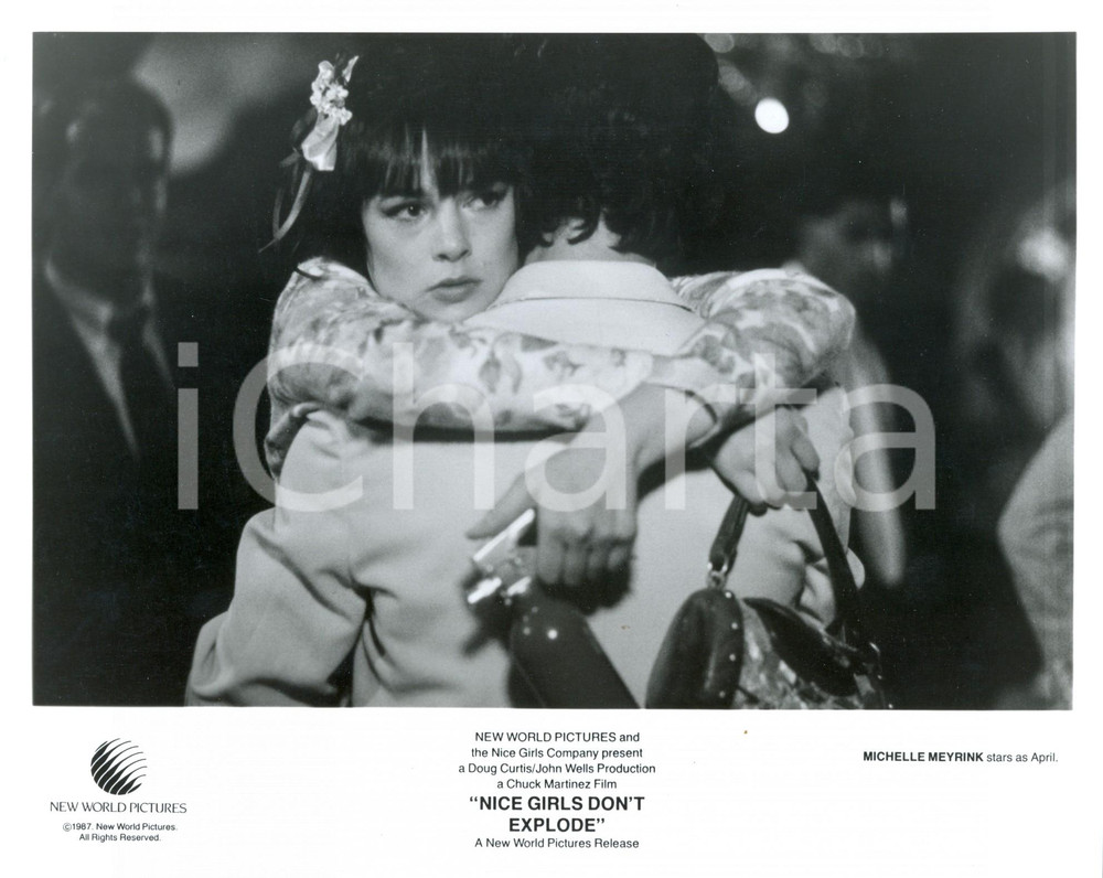 Fotografia d epoca originale 1987 NICE GIRLS DON T EXPLODE Michelle MEYRINK  Movie by Chuck MARTINEZ Photo 1