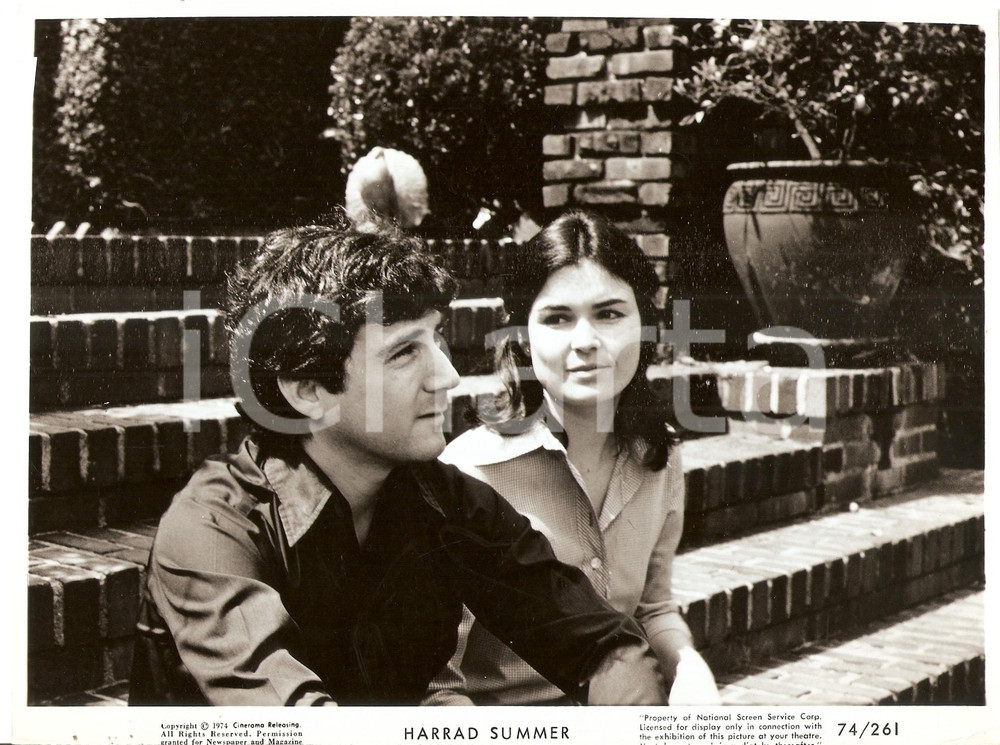Fotografia d epoca originale 1974 HARRAD SUMMER Robert REISER Movie by Steven Hilliard STERN Foto25x18 cm 1
