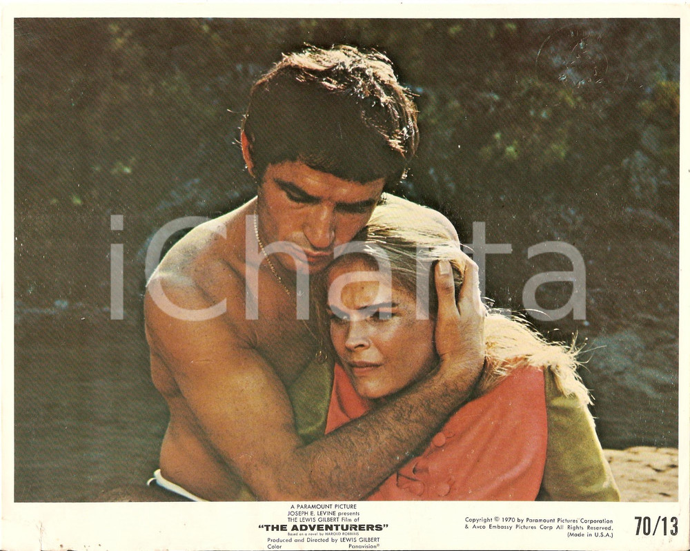 Fotografia d epoca originale 1970 THE ADVENTURERS Candice BERGEN Bekim FEHMIU Movie by Lewis GILBERT Foto 1