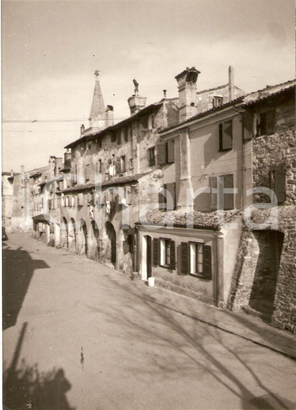 Cartolina originale da collezione 1955 ca GRADO GO Panorama di via Gradenigo Cartolina FG NV 1