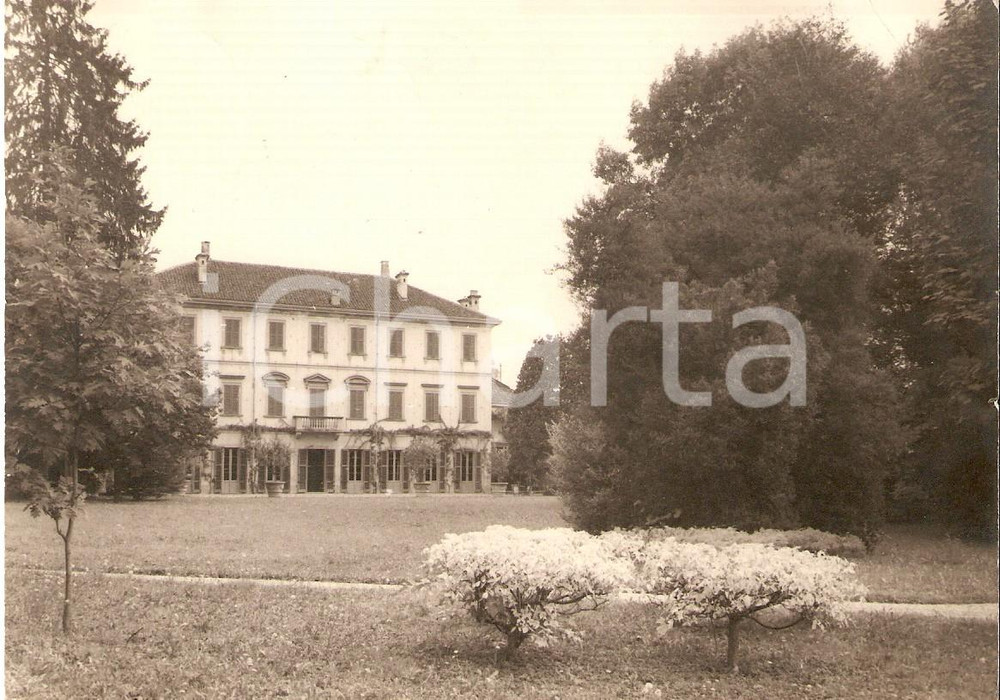 Cartolina originale da collezione 1958 ARCORE Villa San Martino dei Marchesi CASATI STAMPA Panorama Cartolina FG 1