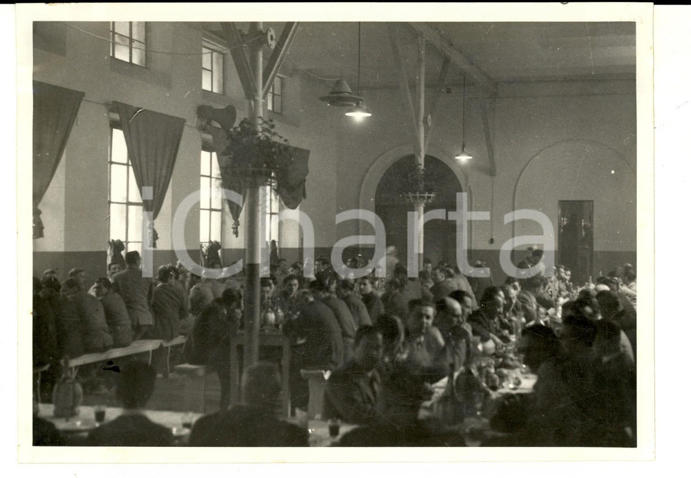 1946 CORNAREDO 1°Convegno Ginnico-Pompieristico- Banchetto alla mensa MAIM *Foto 