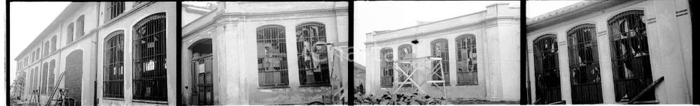 Fotografia d epoca originale 4 febbraio 1943TORINO  RSI  WW2  Ditta AGET  bombardamento 4 NEGATIVI 1