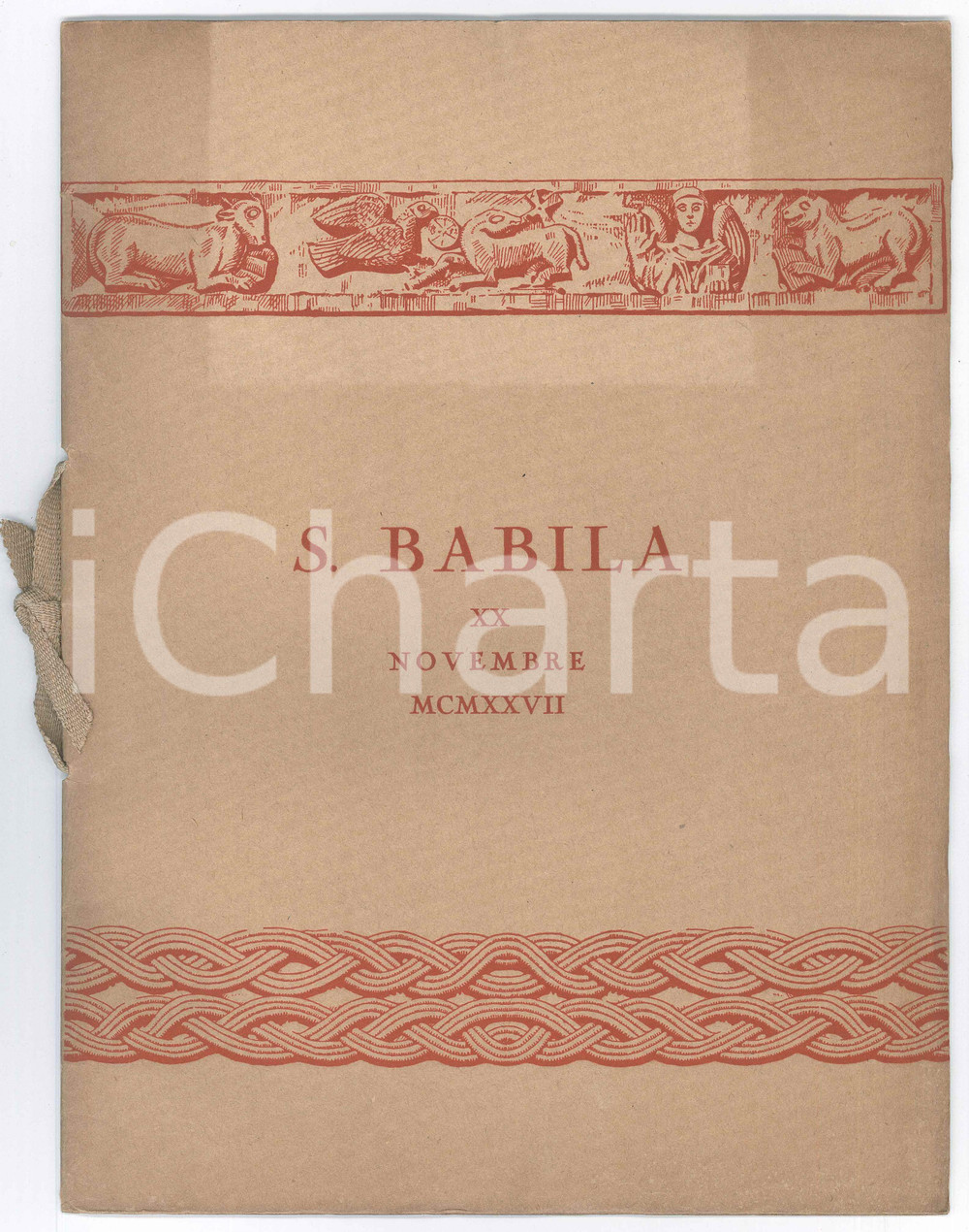 Libro, pubblicazione d epoca 1927 MILANO S. Babila XX Novembre 1927  Pubblicazione ILLUSTRATA 31 pp. 1