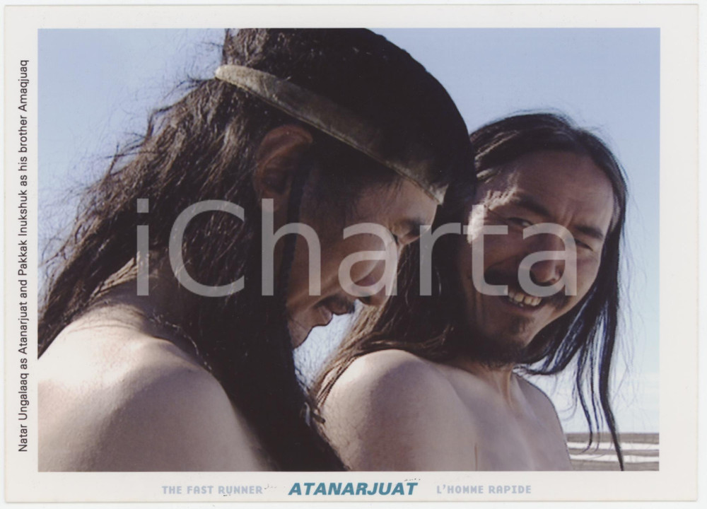 Materiale cinematografico d’epoca 2001 CINEMA  ATANARJUAT Natar UNGALAAQ Pakak INNUKSUK  Foto 17x12 cm 1