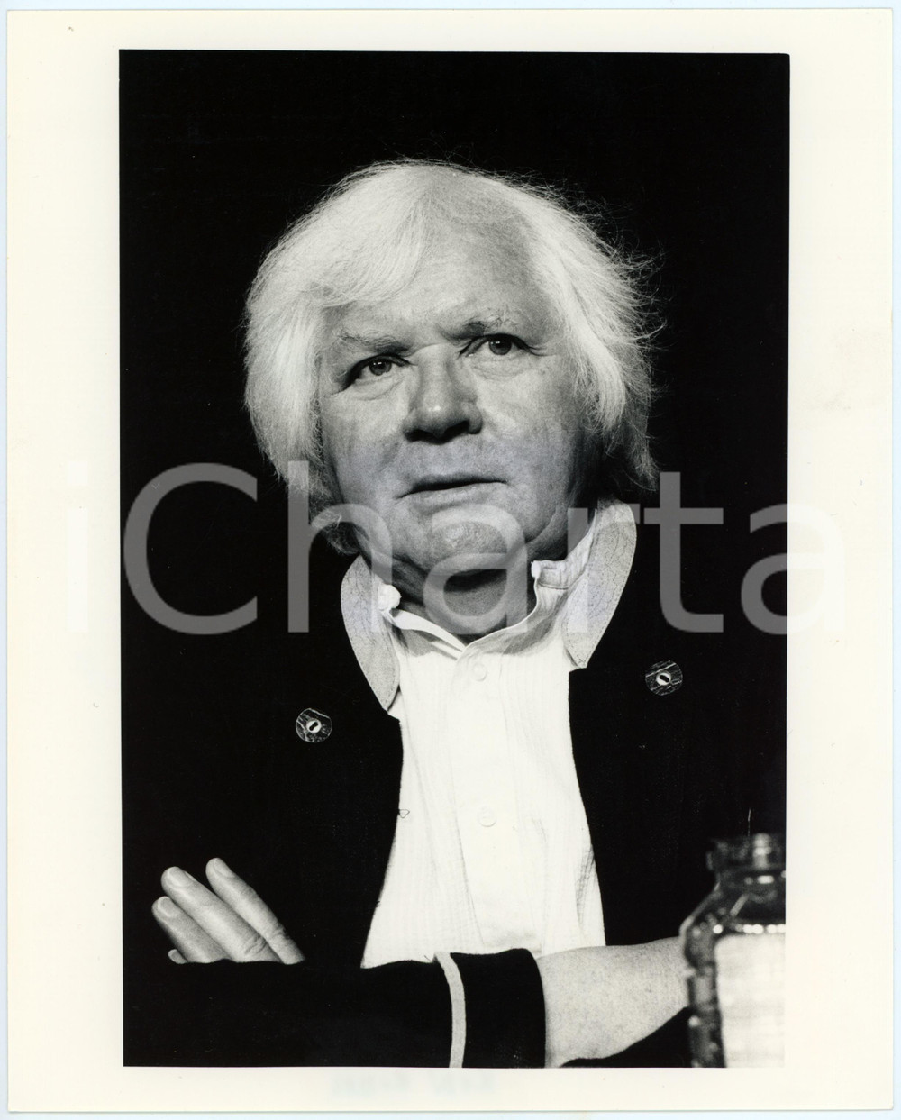 Fotografia d epoca originale 1990 ca CINEMA Ken RUSSELL Ritratto del regista  Foto 20x25 cm 1