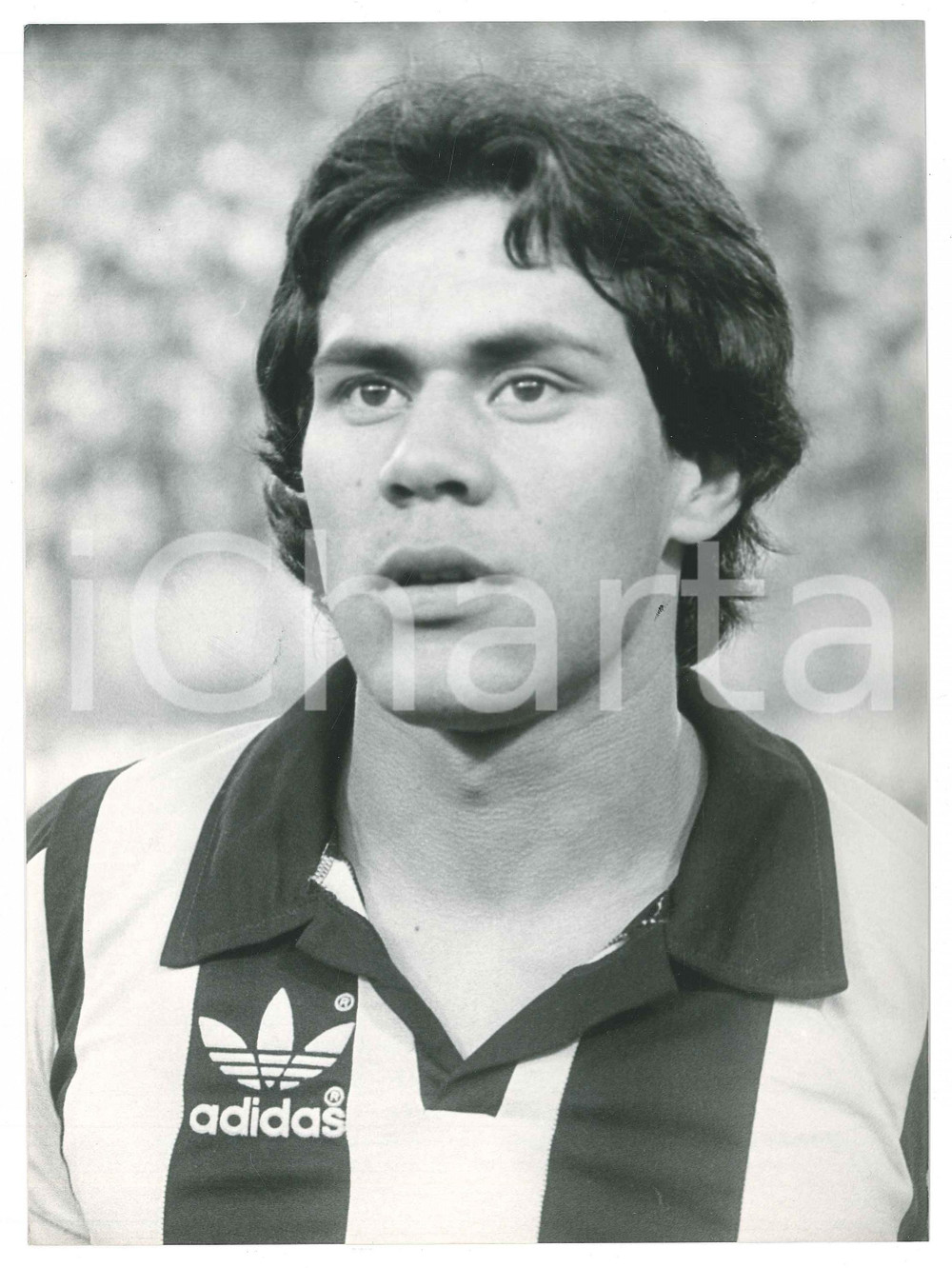 Fotografia d epoca originale 1980 ca CALCIO  ARGENTINA Ruben PAZ Racing Club de Avellaneda  Foto 18x24 cm 1