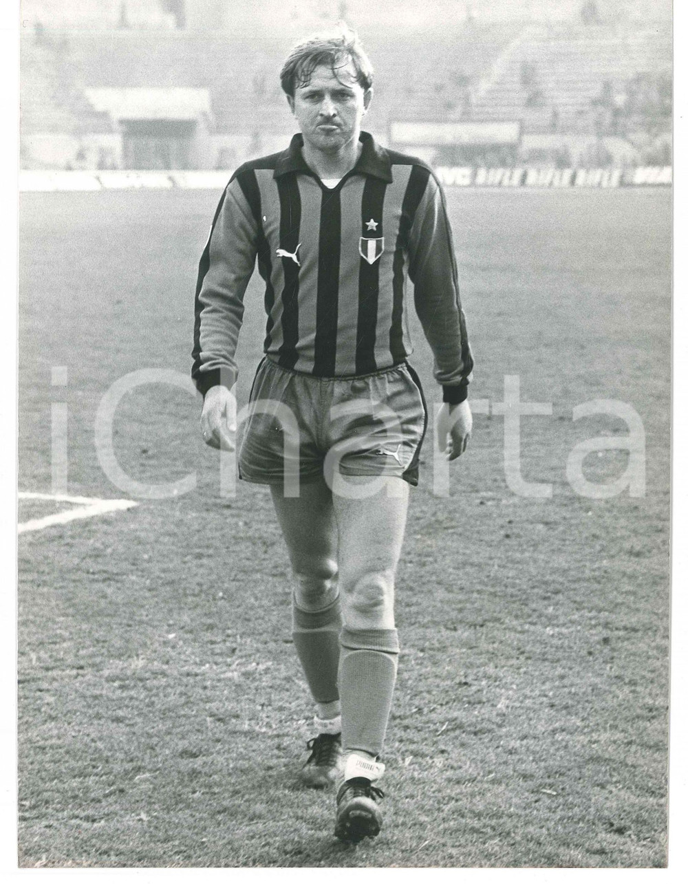 Fotografia d epoca originale 1981 CALCIO  INTER Abid KOVACEVIC in prova al Torneo di Capodanno  Foto 3 1