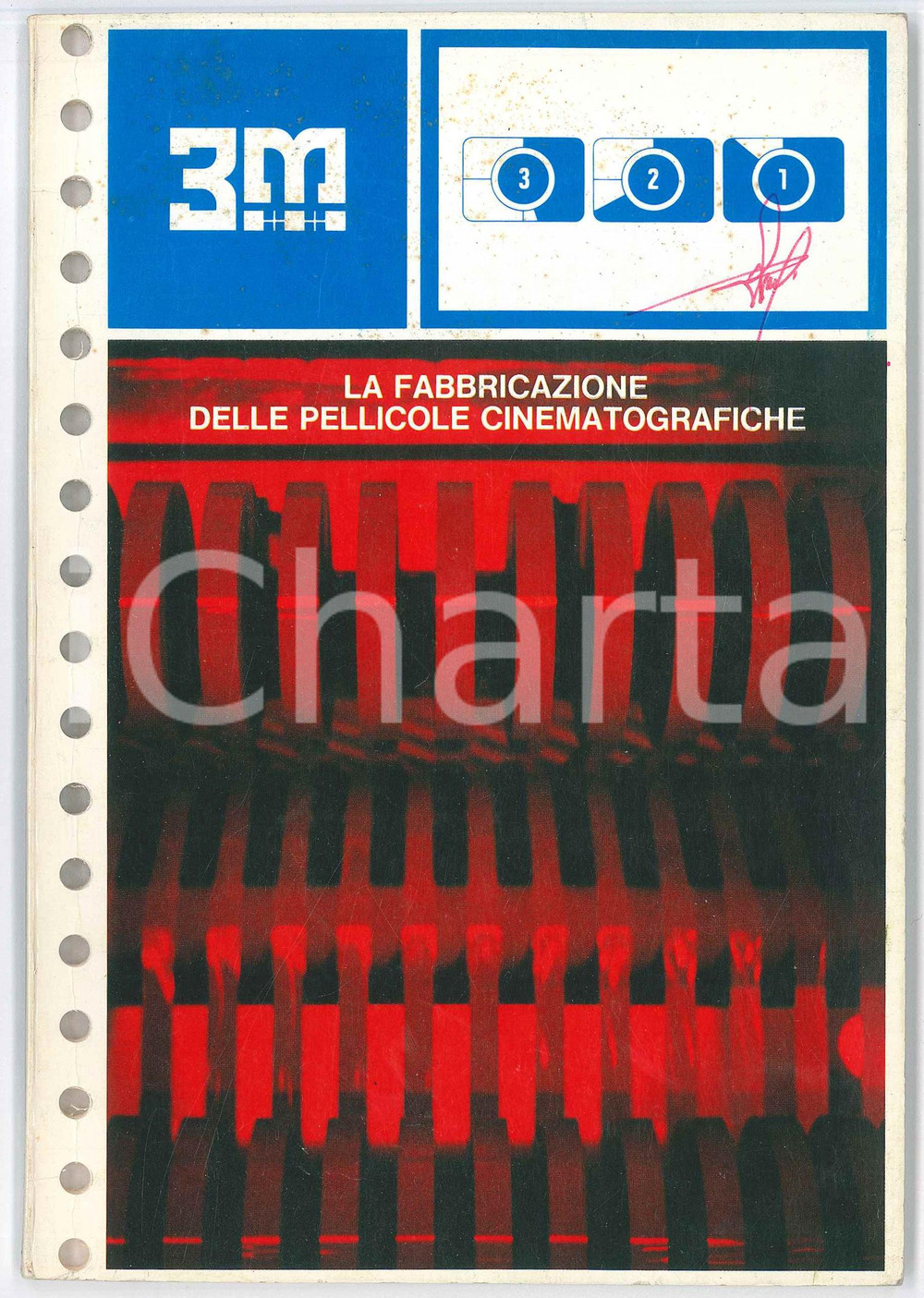 Libro, pubblicazione d epoca 1975 ca AA.VV. 3M La fabbricazione delle pellicole cinematografiche 64 pp. 1