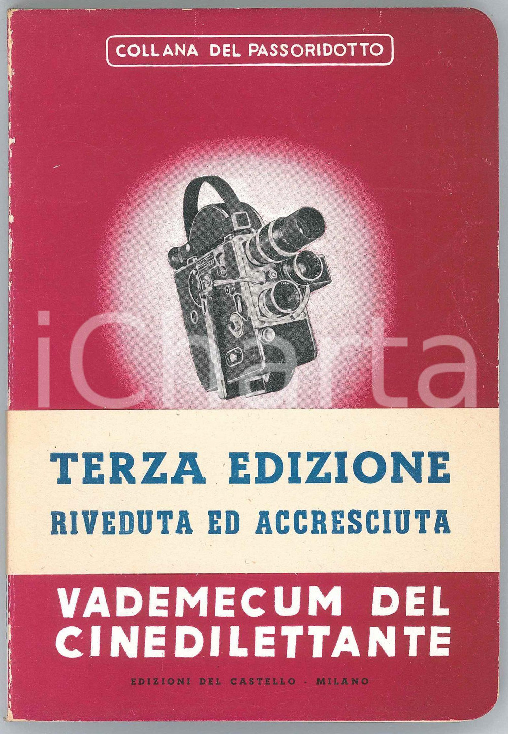 Libro, pubblicazione d epoca 1950 G. WAIN Vademecum del dilettante  Come si realizza il film  ILLUSTRATO 1