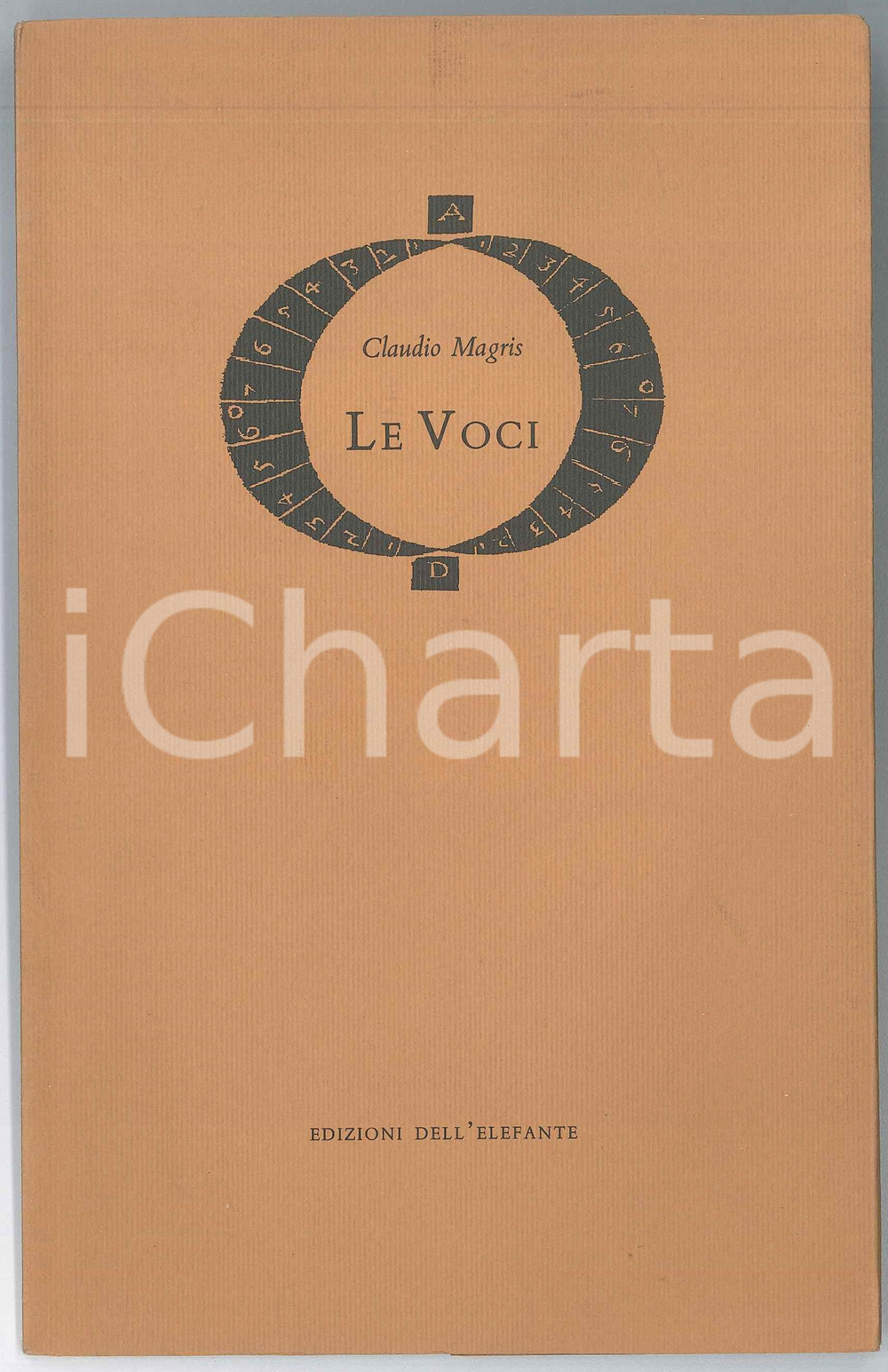 Libro, pubblicazione d epoca 1994 Claudio MAGRIS Le voci  Edizioni dell Elefante per TELECOM 1