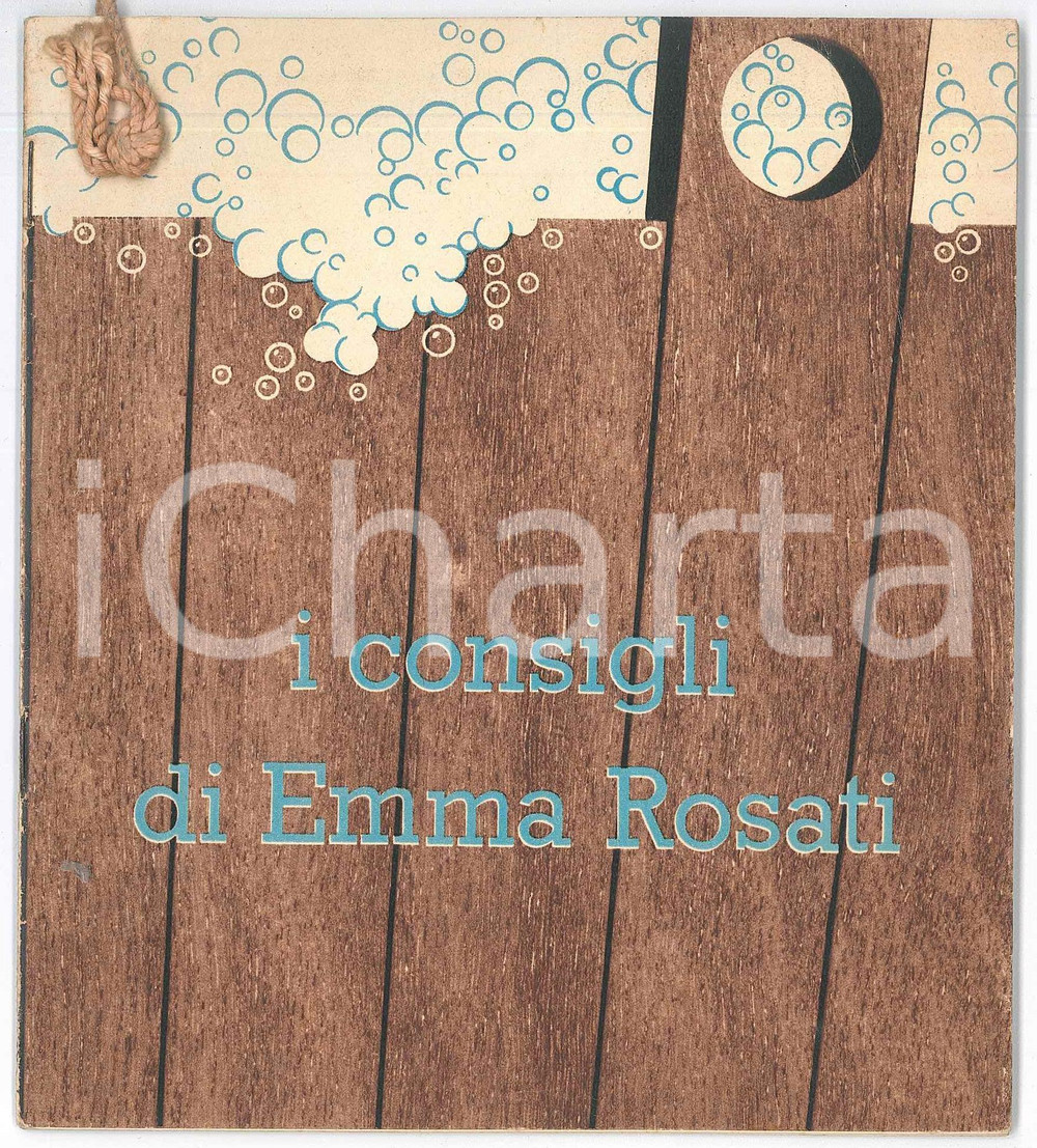 Materiale pubblicitario d’epoca 1958 Detersivo OMO  I consigli di Emma Rosati Opuscolo ILLUSTRATO 40 pp. 1