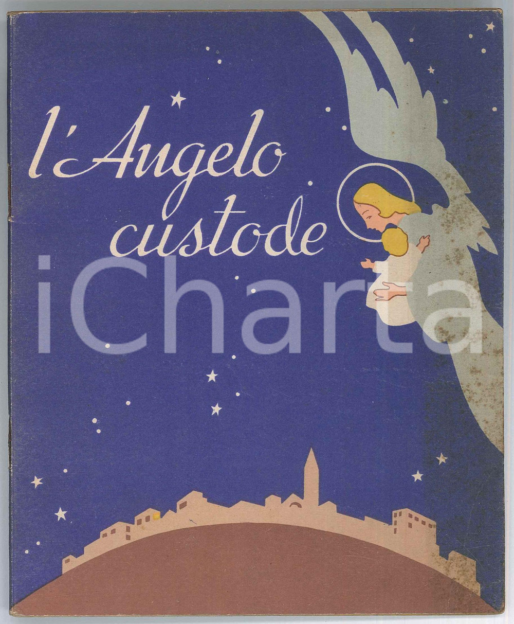 Libro, pubblicazione d epoca 1944 Sandra PASQUE  PASTA L Angelo custode per le piÃ¹ piccine  32 pp. 1