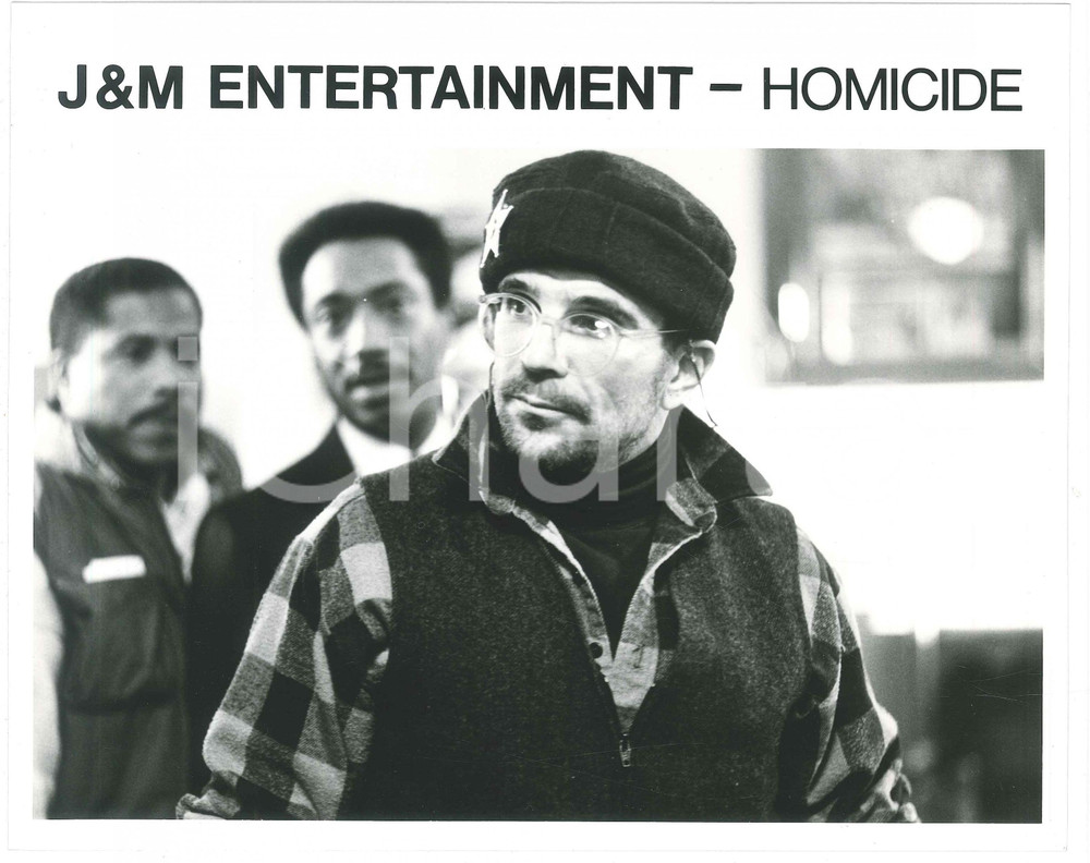 Materiale cinematografico d’epoca 1991 CINEMA Homicide  David MAMET Ritratto del regista  Foto 25x20 cm 1