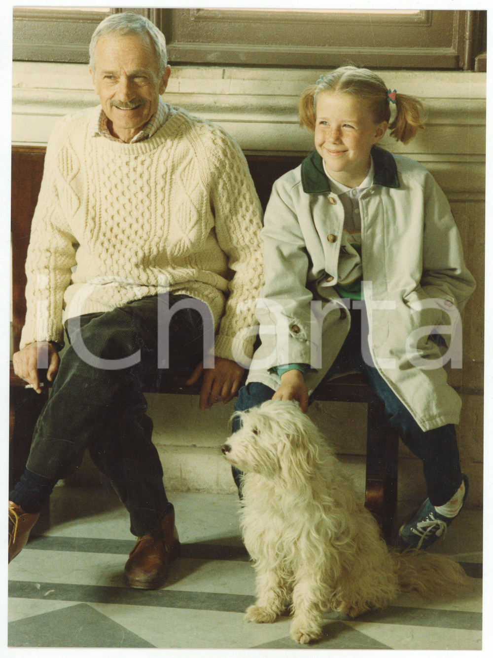 Materiale cinematografico d’epoca 1990 UN CANE SCIOLTO Giorgio CAPITANI Laila TONDI Foto 24x17 cm 1