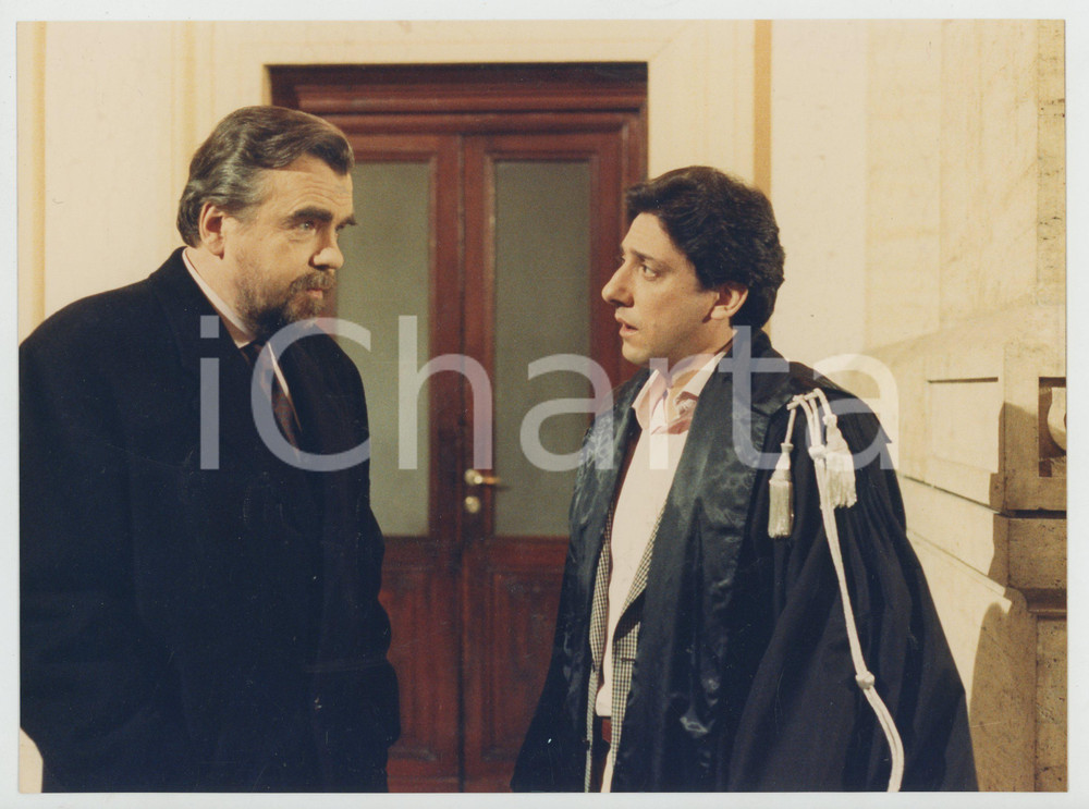 Materiale cinematografico d’epoca 1990 UN CANE SCIOLTO Sergio CASTELLITTO Michael LONSDALE Foto 24x17 cm 1