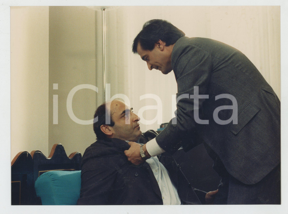 Materiale cinematografico d’epoca 1990 UN CANE SCIOLTO Alessandro HABER Ennio FANTASTICHINI Foto 24x17 cm 1 1