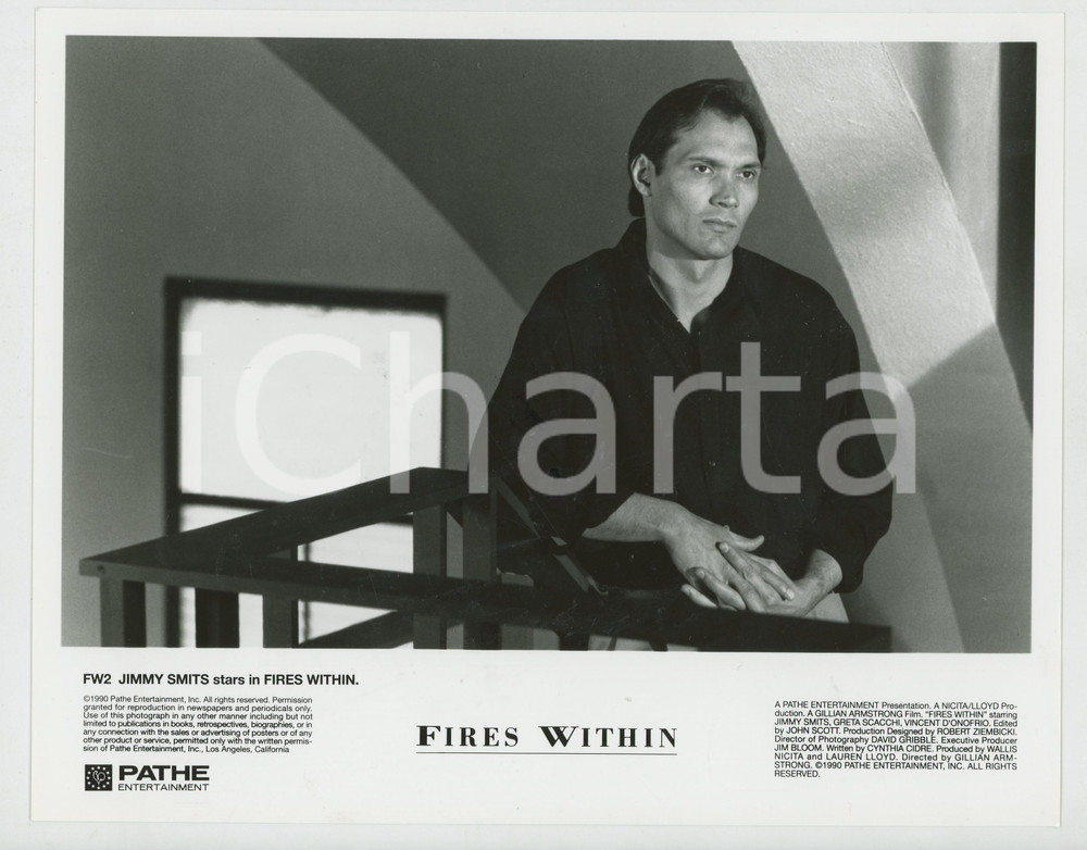 Materiale cinematografico d’epoca 1991 FIRES WITHIN Jimmy SMITS Foto 25x20 cm 1