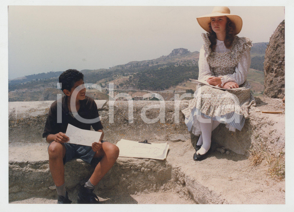 Materiale cinematografico d’epoca 1987 UN RAGAZZO DI CALABRIA Santo POLIMENO Giada FAGGIOLI Foto 24x17 cm 1 1