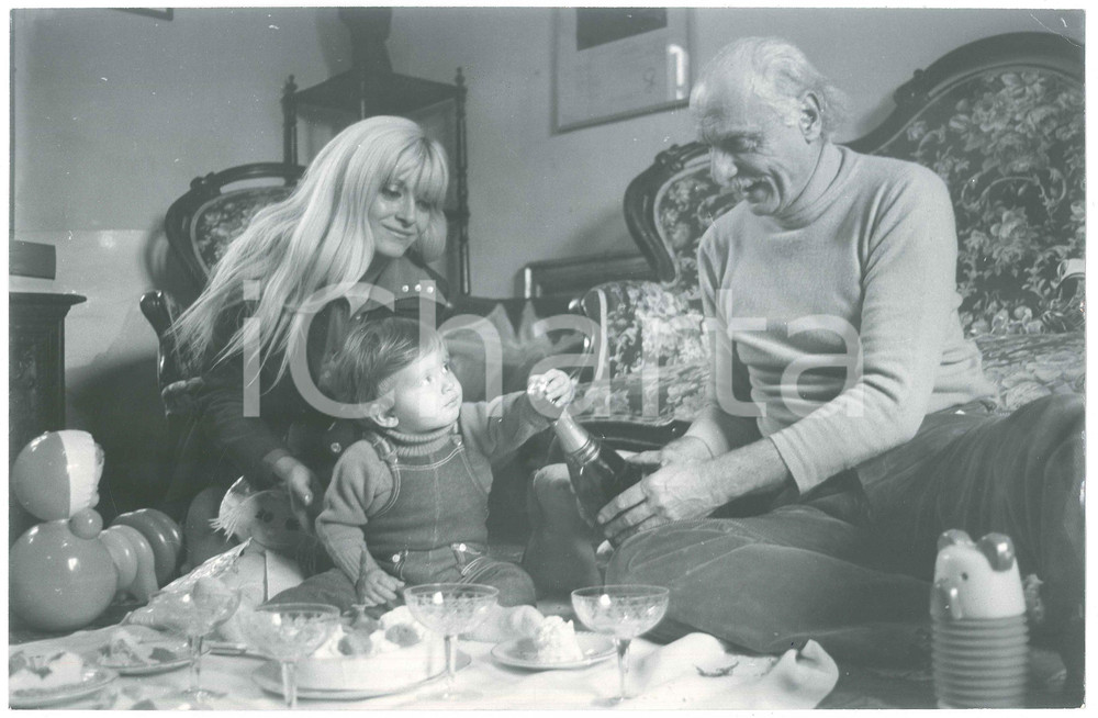 Fotografia d epoca originale 1975 ca ITALIA Maurizio CORGNATI Letizia DI MAIO con la figlia Giuditta  Foto 4 1