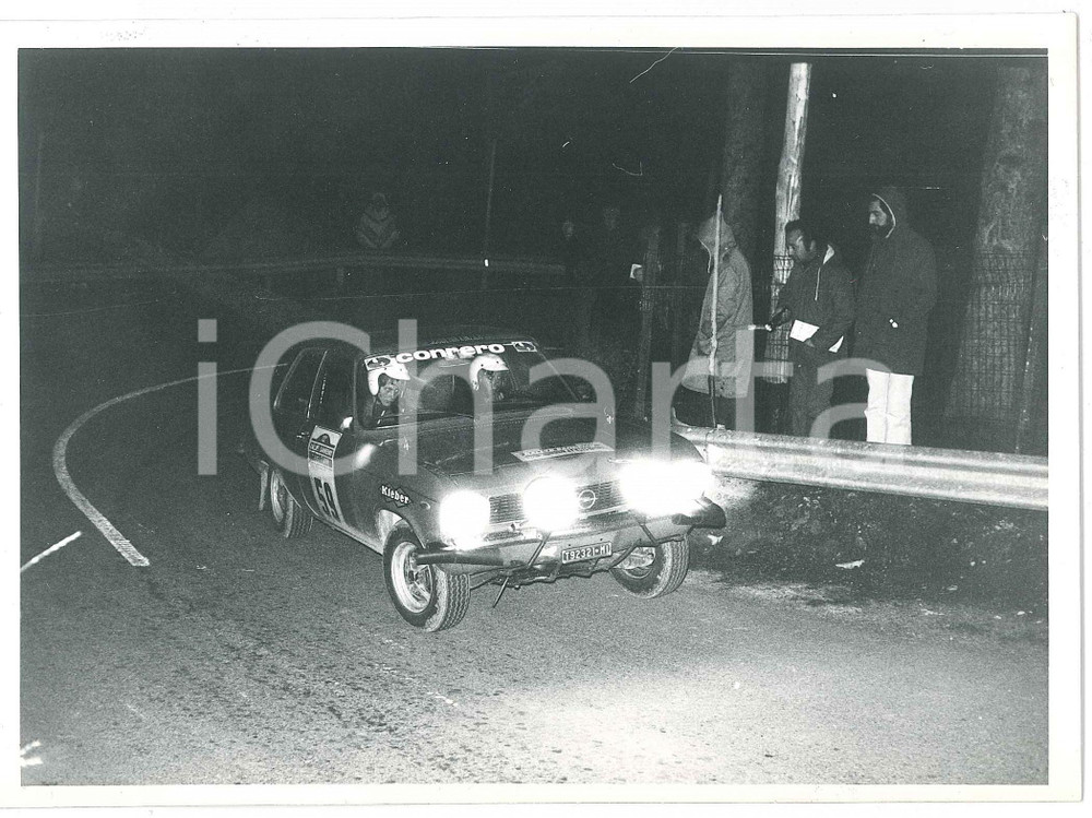 Fotografia d epoca originale 1974 SANREMO  RALLY Opel ASCONA Simonetta DEL MAZZA Enrica MARENGHI Foto 5 1