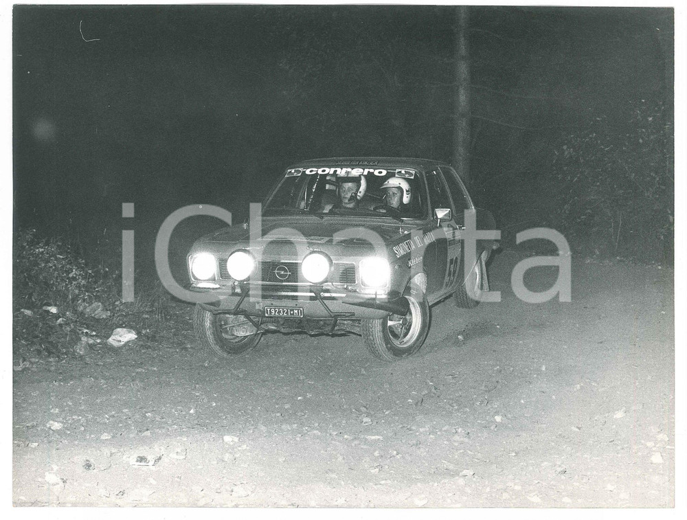 Fotografia d epoca originale 1974 SANREMO  RALLY Opel ASCONA Simonetta DEL MAZZA Enrica MARENGHI Foto 7 1