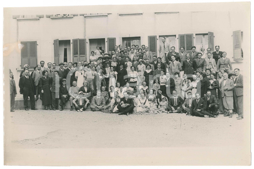 1940 ca ITALIA Gita Dopolavoro DANZAS & C. - Costumi *Foto gruppo 30x20 cm (2)