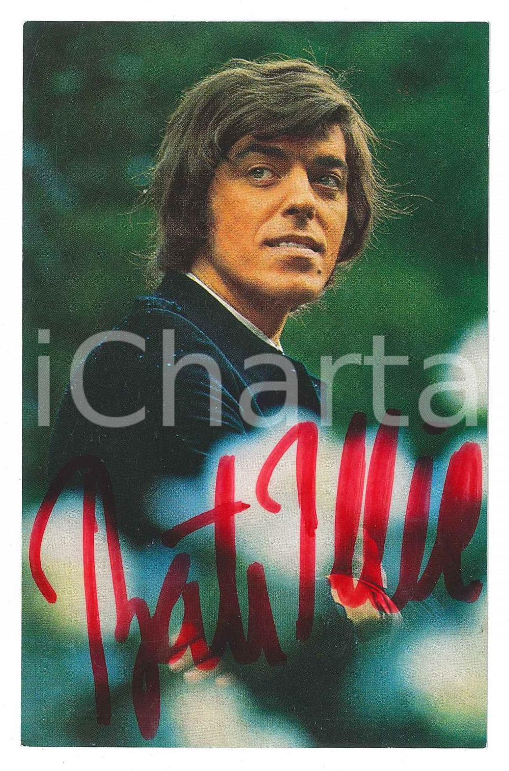 Autografo originale 1970 ca GERMANY  MUSIC  Bata ILLIC  SIGNED Photo 9x14 cm POLYDOR 1