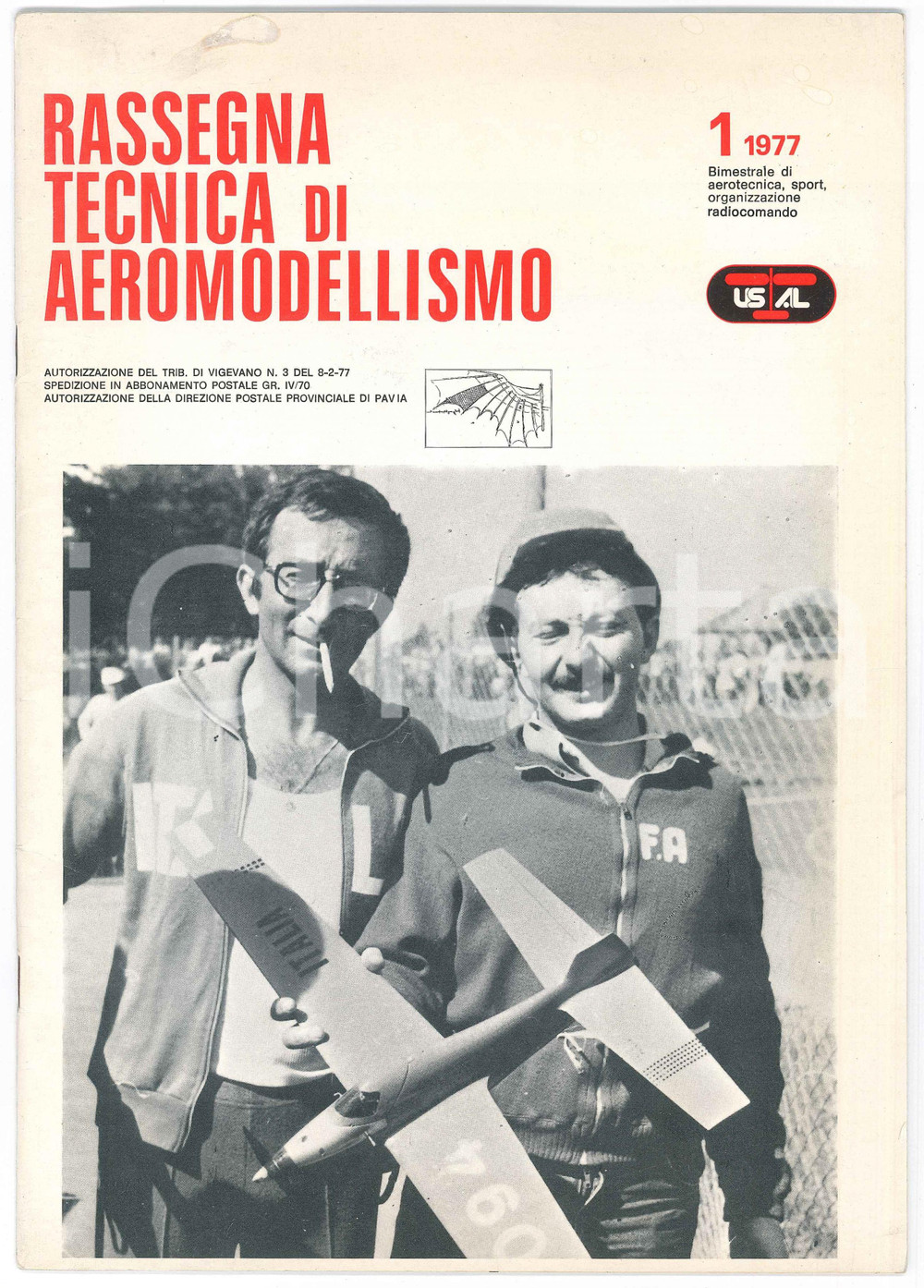 Giornale, rivista storica 1977 RASSEGNA TECNICA DI AEROMODELLISMO  F.B.22 di FANTINI  NÂ° 1 1