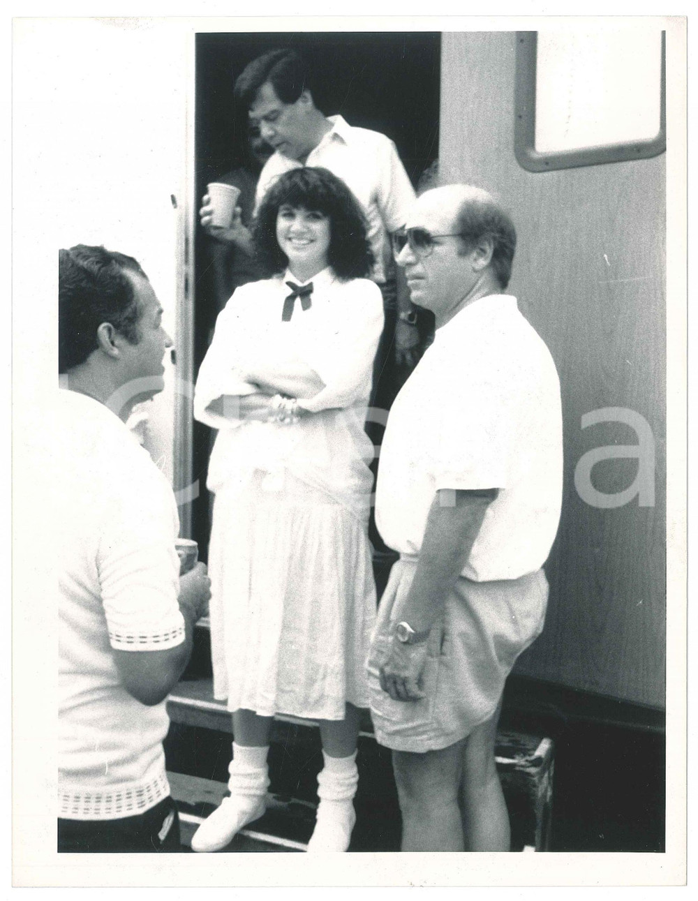 Fotografia d epoca originale 1988 MUSICA Linda RONSTADT Ritratto della cantante  Foto 18x23 cm 1