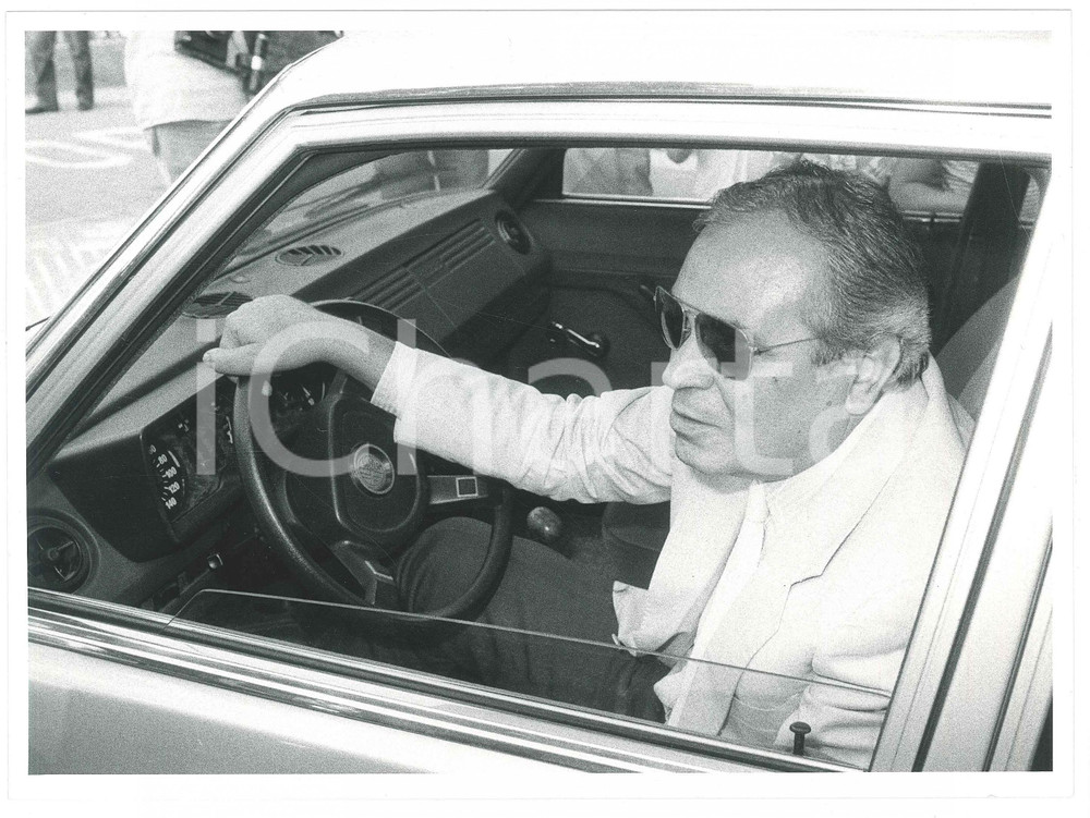 Fotografia d epoca originale 1985 ca ITALIA  COSTUME Rocco TRIMBOLI Ritratto  Foto 24x18 cm 1