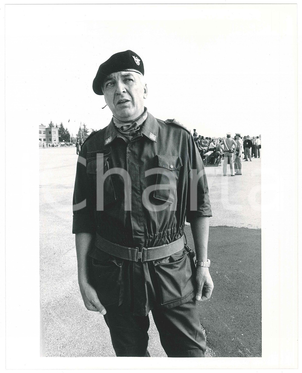 Fotografia d epoca originale 1990 ca ESERCITO ITALIANO Generale Raffaele SIMONE  Ritratto Foto 20x25 2 1