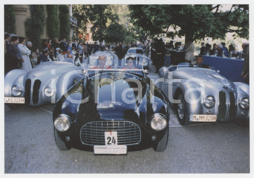 Fotografia d epoca originale 2001 CERNOBBIO CO Coppa d Oro Villa d Este  FERRARI 340 America 1951  Foto 1