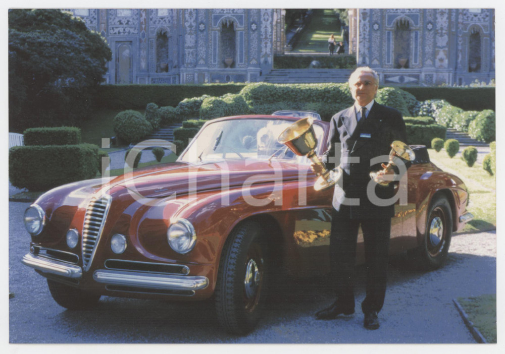 Fotografia d epoca originale 2001 CERNOBBIO CO Coppa d Oro Villa d Este ALFA ROMEO 6C 2500 SS  Foto 1