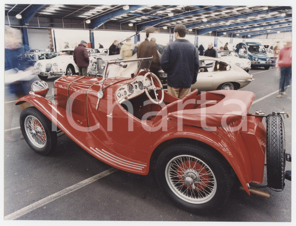 Fotografia d epoca originale 1995 ca BLACKBUSHE UK Wolseley Hornet Special BRITISH CAR AUCTIONS Photo 20x15 1