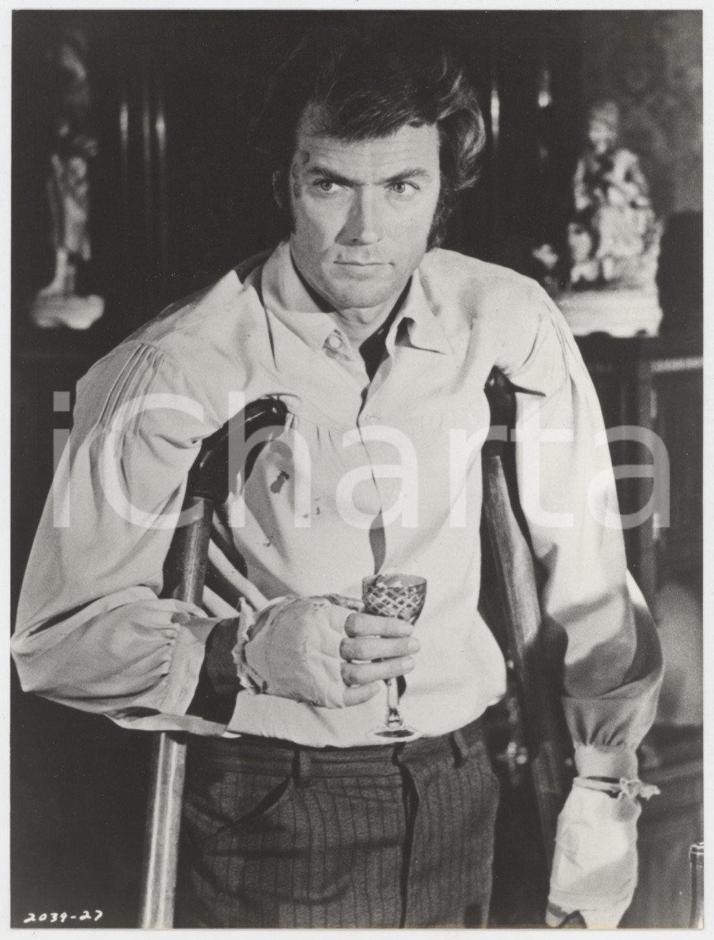 Materiale cinematografico d’epoca 1971 CINEMA The beguiled  Clint EASTWOOD Movie by Don SIEGEL Photo 19x25 cm 1