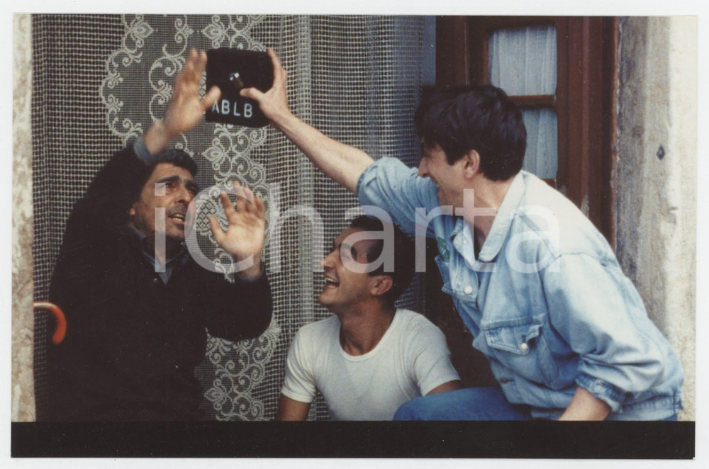 1994 CINEMA "A Caixa" LuÃ­s Miguel CINTRA Miguel GUILHERME RogÃ©rio SAMORA - Foto Fotografia di agenzia. GOOD/buono  Formato: 15x10 cm originale e autentica 1