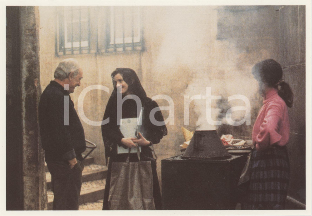 Cartolina originale da collezione 1994 FESTIVAL DI CANNES A Caixa  Ruy DE CARVALHO Beatriz BATARDA Cartolina FP 1