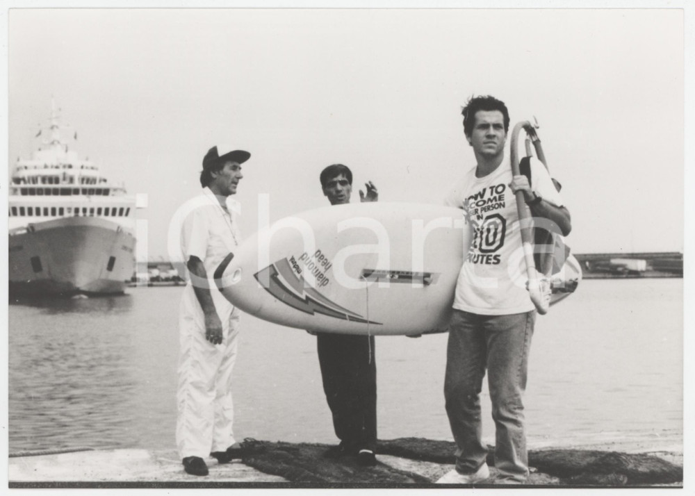 Materiale cinematografico d’epoca 1991 CINEMA Corsica  Gianmarco TOGNAZZI Ritratto dell attore  Foto 18x13 cm 1