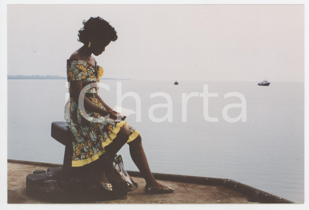 Materiale cinematografico d’epoca 1992 CINEMA Udju Azul di Yonta  Maysa MARTA Movie by Flora GOMES Photo 18x12 1