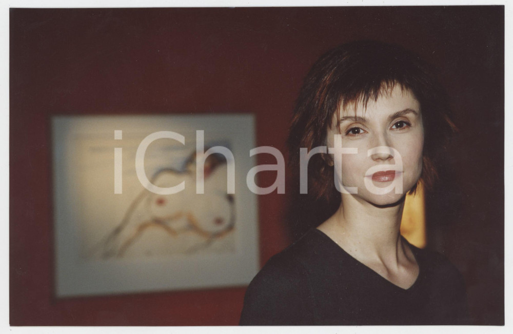 Materiale cinematografico d’epoca 2001 ITALIA  COSTUME Alessandra MARTINES Ritratto dell attrice  Foto 19x12 cm 1