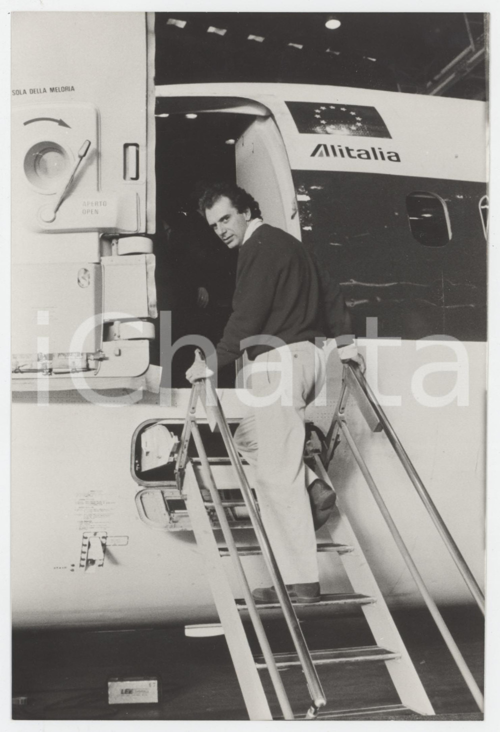 Materiale cinematografico d’epoca 1991 CINEMA Il muro di gomma  Marco RISI Ritratto del regista  Foto 12x18 cm 1