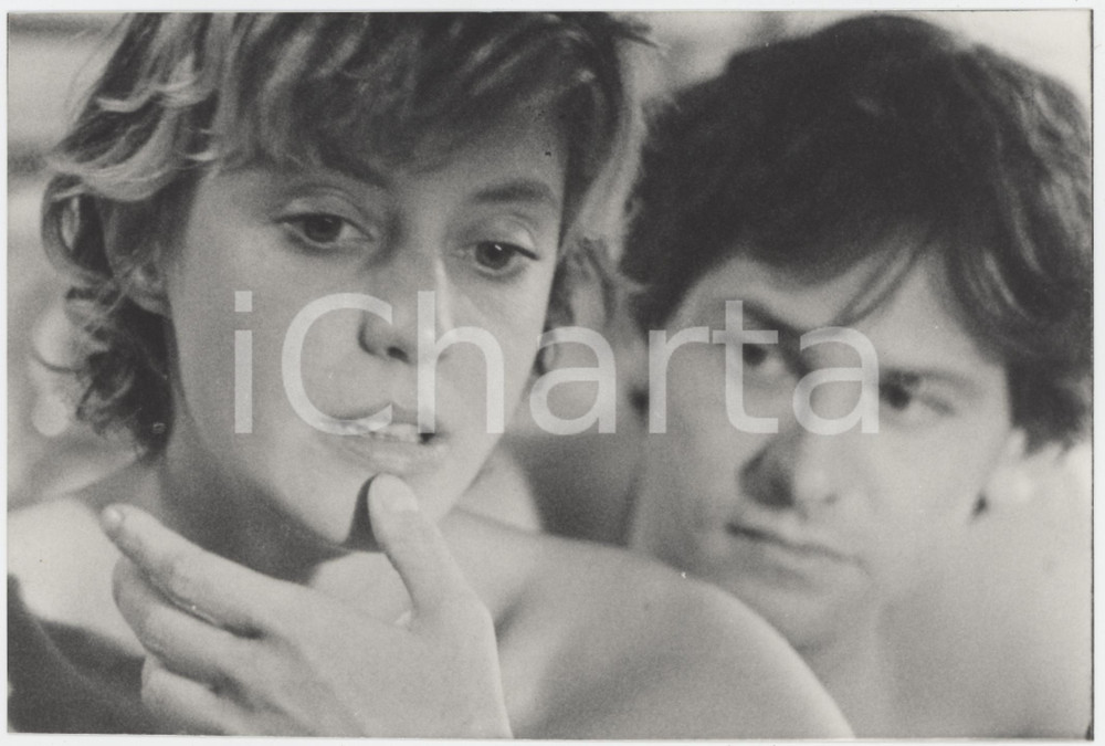 Materiale cinematografico d’epoca 1991 CINEMA Chiedi la luna  Margherita BUY Giulio SCARPATI Foto 18x12 cm 1