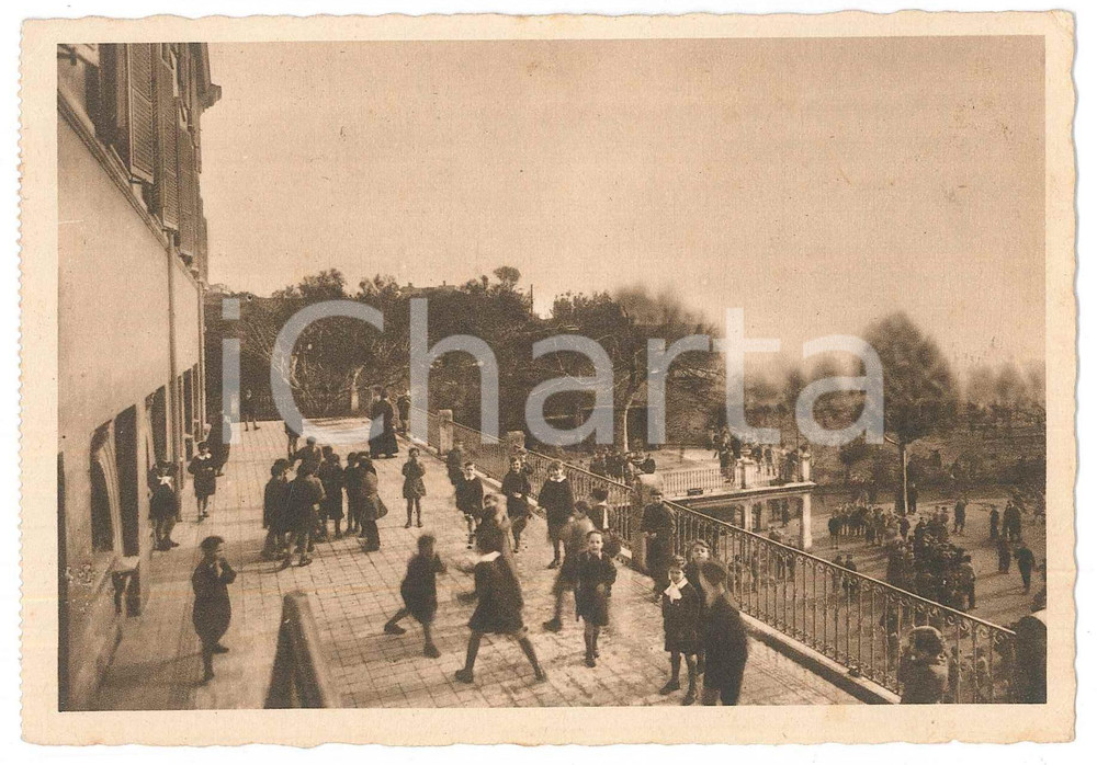Cartolina originale da collezione 1930 ca ROMA Alluni del Collegio San Leone Magno FRATELLI MARSITI Cartolina FG 1