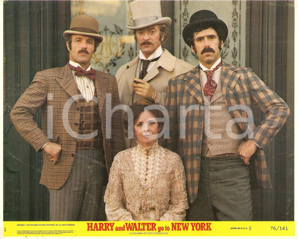 Fotografia d epoca originale 1976 HARRY AND WALTER GO TO NEW YORK Michael CAINE Diane KEATON Foto seriale 1