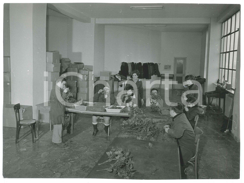 Fotografia d epoca originale 1967 TORINO Via A. Doria  Centro di lavoro per subnormali psichici  Foto 11 1