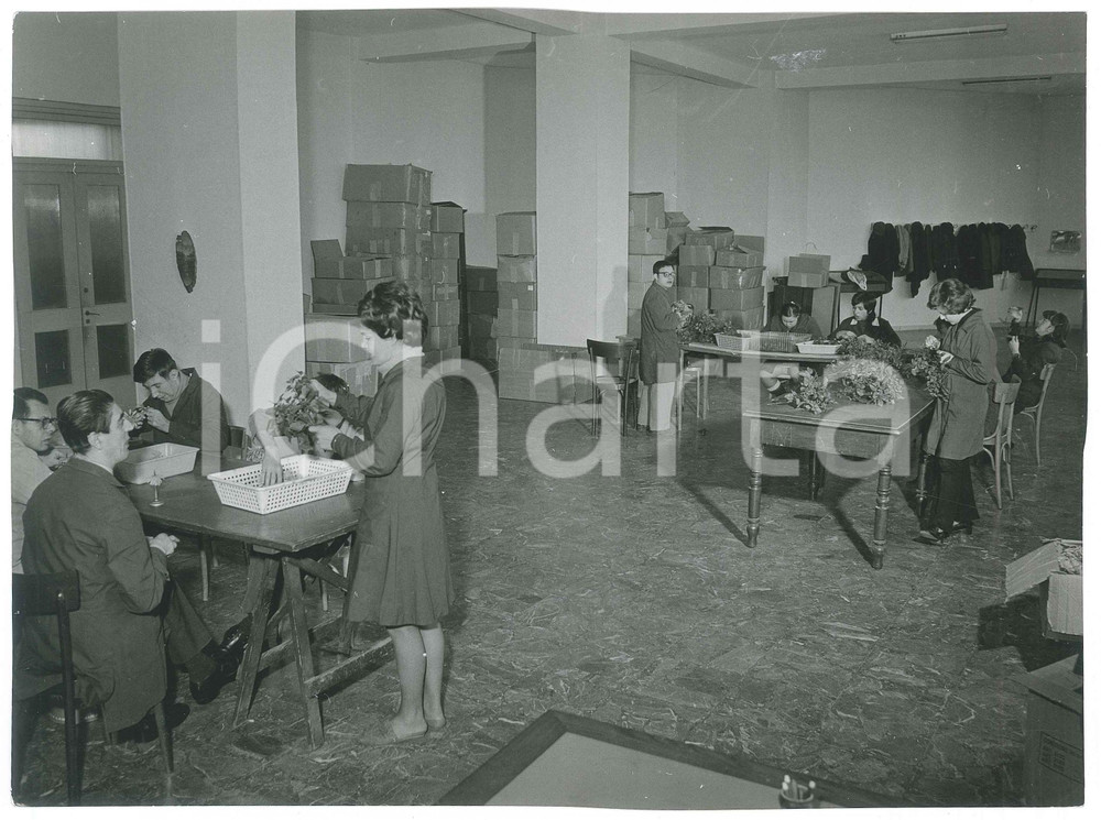 Fotografia d epoca originale 1967 TORINO Via A. Doria  Centro di lavoro per subnormali psichici  Foto 3 1