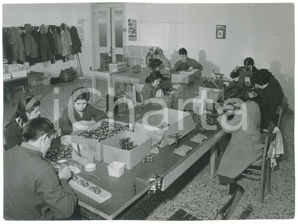 Fotografia d epoca originale 1967 TORINO Via A. Doria  Centro di lavoro per subnormali psichici  Foto 2 1